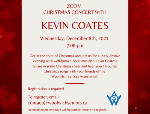 Christmas concert with Kevin Coates